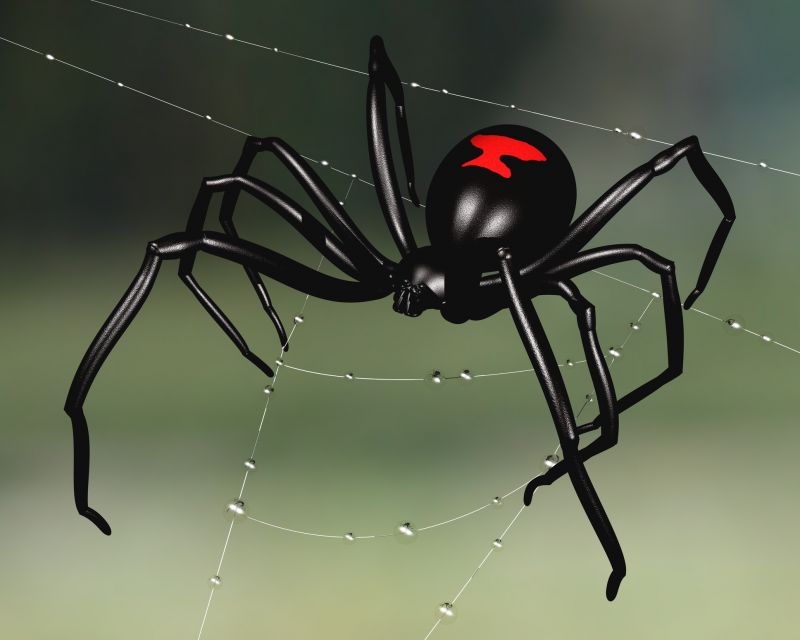 Black Widow Extermination in Fort Worth, TX