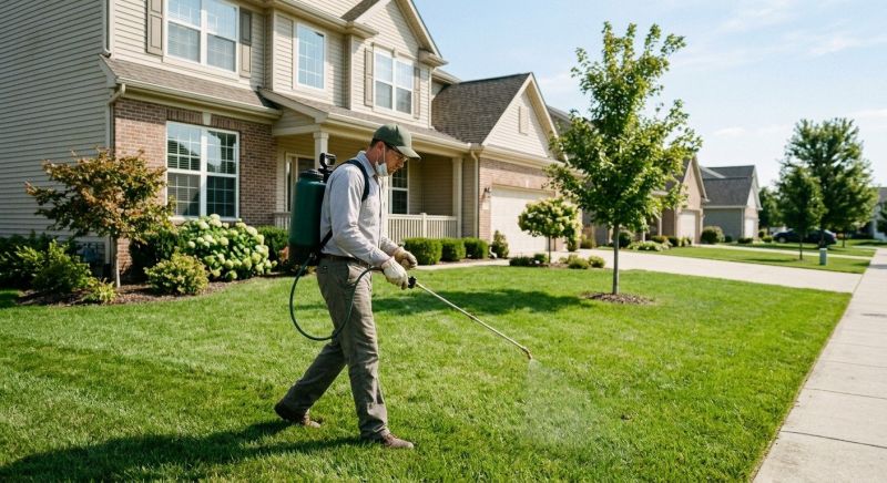 Lawn Insect Spraying in Frisco, TX