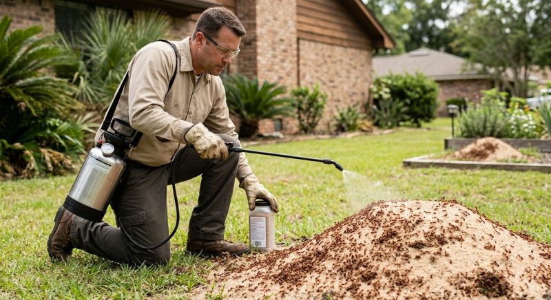 Red Ant Extermination in Mckinney, TX